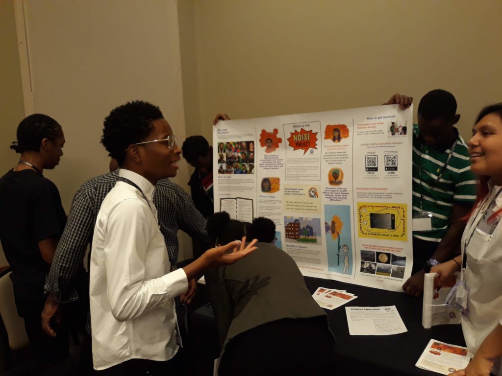 Brooklyn Morgan wraps up a winning presentation.